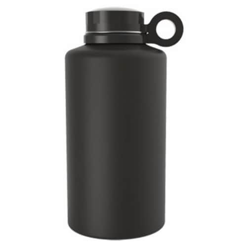 Core Home 230852 64 oz Ring Growler Double Wall Vacuum Insulated Stainless Steel Bottle - Ony Perspective: front