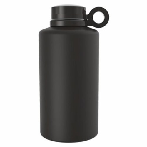 Core Home 230852 64 oz Ring Growler Double Wall Vacuum Insulated Stainless Steel Bottle - Ony Perspective: front