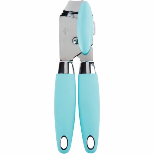 Core Kitchen 6009867 Gray Silicone & Stainless Steel Manual Can Opener Perspective: front