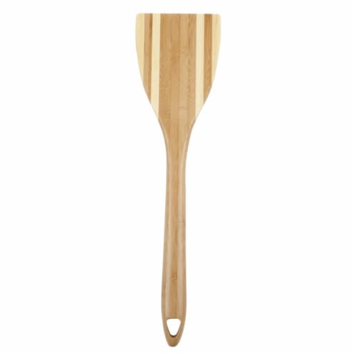 Core Kitchen Pro Chef 12 in. Beige Bamboo Spatula Perspective: front