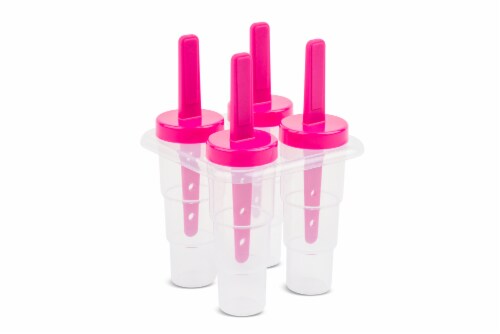 Core Home Ice Pop Mold - Pink Perspective: front