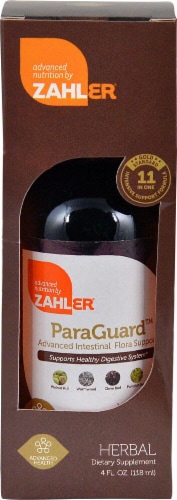 Zahler  ParaGuard™ Advanced Intestinal Flora Support Perspective: front