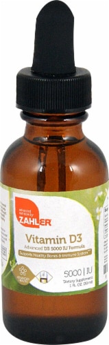 Zahler Vitamin D3 50000IU Perspective: front