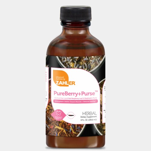 Zahler PureBerry Plus Purse™ Herbal Dietary Supplement Perspective: front