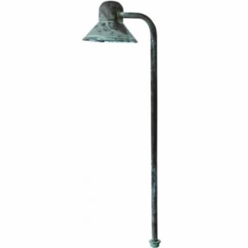 Dabmar Lighting LV217-AG 20 watt JC Solid Brass Bell Path Light - 12V Perspective: front