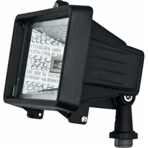 Dabmar Lighting D105-B Cast Aluminum Area Flood Light- Black Perspective: front