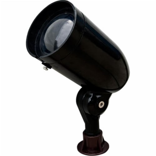 Dabmar Lighting FG22-B Fiberglass Directional Spot Light- Black Perspective: front