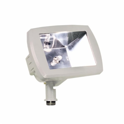Dabmar Lighting LV105-W Cast Aluminum Directional Area Flood Light- White Perspective: front