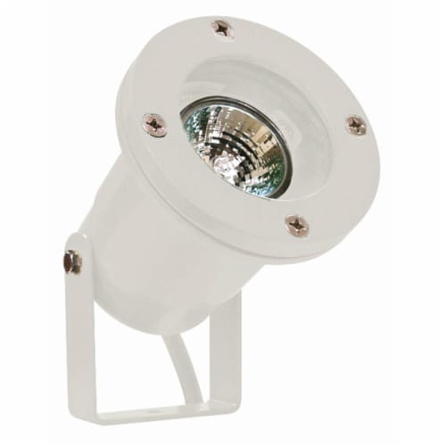 Dabmar Lighting LV108-W Cast Aluminum Directional Spot Light- White Perspective: front