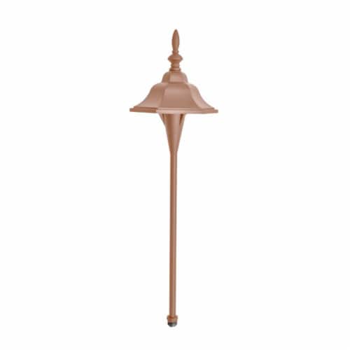 Dabmar Lighting LV69-DS Cast Aluminum Path- Walkway and Area Light- Dark Sand Perspective: front