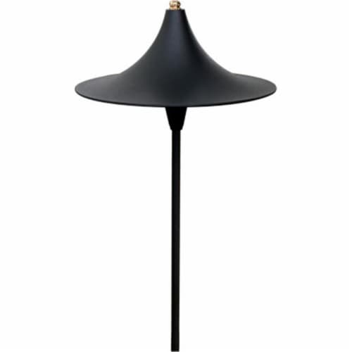 Dabmar Lighting LV219-B Cast Aluminum Path- Walkway and Area Light- Black Perspective: front