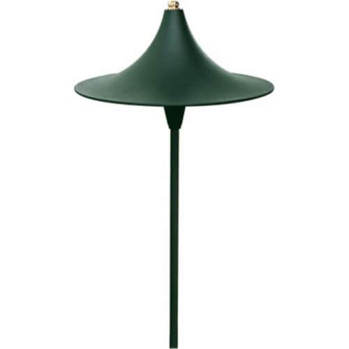 Dabmar Lighting LV219-G Cast Aluminum Path- Walkway and Area Light- Green Perspective: front