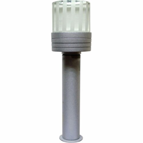 Dabmar Lighting LV-LED7-G Cast Aluminum LED Path & Walkway Light, Gray - 9.48 x 2.59 x 2.59 i Perspective: front