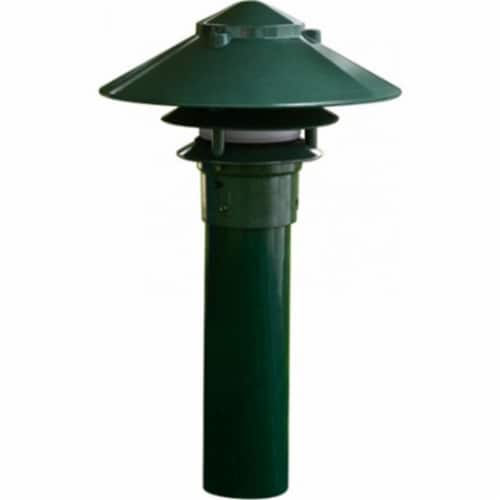 Dabmar Lighting LV-LED104-G 2.5W & 12V JC-LED Large Top 3 Tier Pagoda Fixture with 3 in. Base Perspective: front