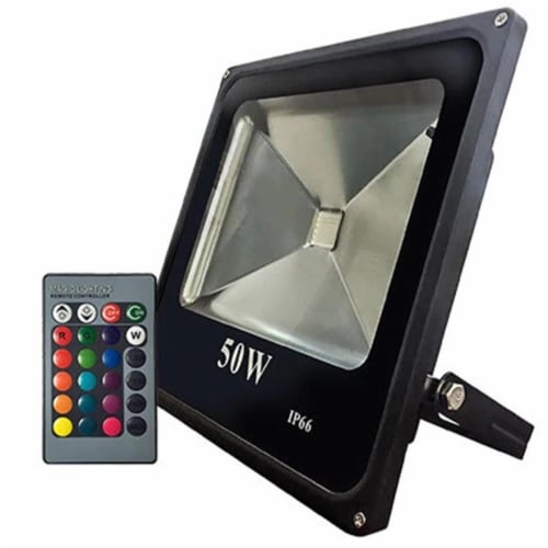 Dabmar Lighting DF-LED5964-B-SMCC 50 watt LED Surface Mounted Diodes RGB AC Flood Light with Perspective: front