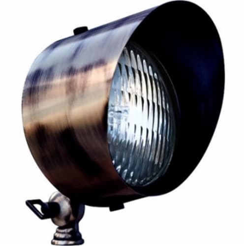 Dabmar Lighting LV30-LED4-ABZ 4W & 12V LED PAR36 Solid Brass Spot Light - Antique Bronze Perspective: front