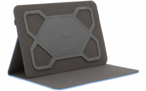 M-Edge Universal Folio Plus Device Cover - Blue Perspective: front