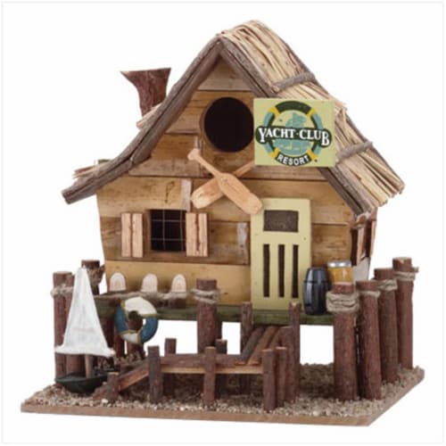 Zingz & Thingz Oar And Paddle Birdhouse Perspective: front