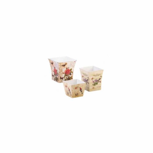 Home Locomotion 10015179 Butterfly Planter Trio Perspective: front