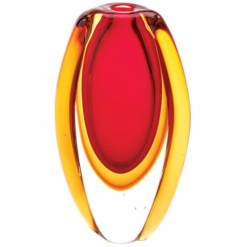Sunfire Glass Vase Perspective: front