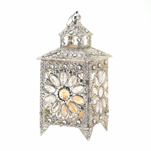 Crown Jewels Candle Lantern Perspective: front