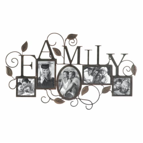 Family 5-Photo Wall Frame, 1 - Kroger