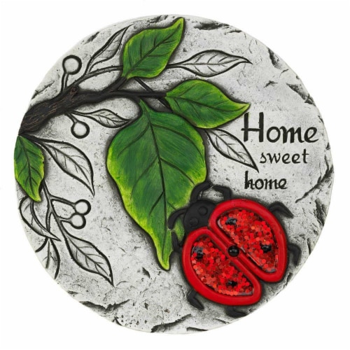 Summerfield Terrace 10018531 Home Sweet Home Stepping Stone, Cement Perspective: front