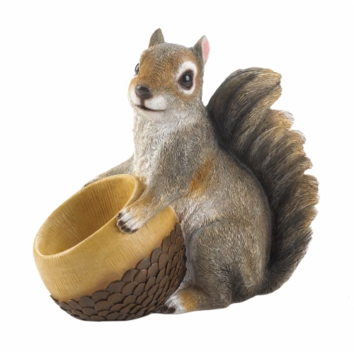 Songbird Valley Squirrel & Acorn Bird Feeder Perspective: front