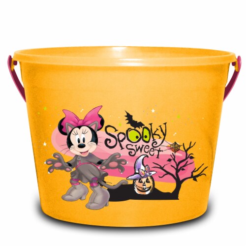 PTI Group Minnie Mouse LED Round Plastic Bucket Perspective: front