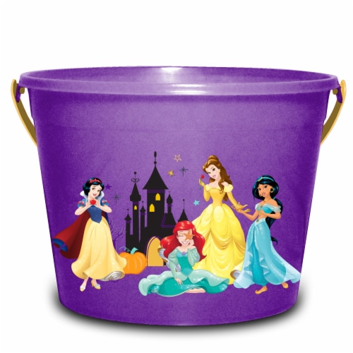 PTI Group Disney Princess LED Round Plastic Bucket Perspective: front