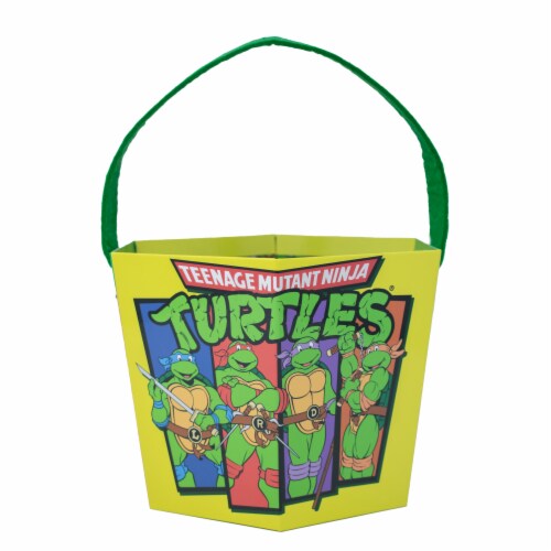 PTI Group Easter Hexagonal Teenage Mutant Ninja Turtle Bucket Perspective: front