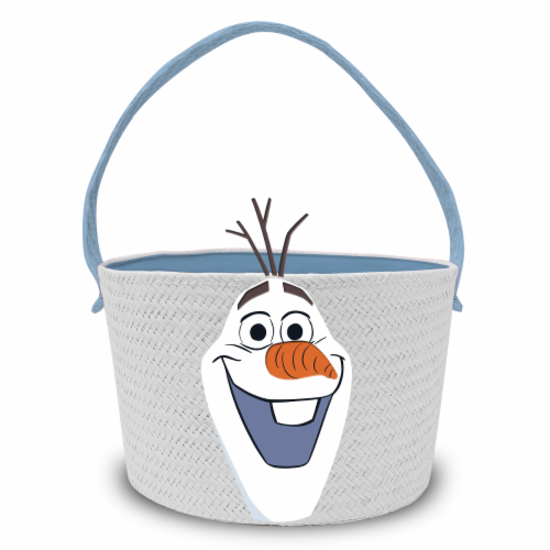 PTI Group Woven Paper Basket - Frozen-Olaf Perspective: front