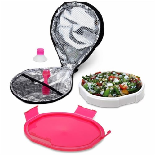 Smartplanet USB1SETR Ultra Thin Salad Book, Red Perspective: front