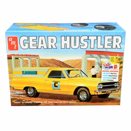 Skill 2 Model Kit 1965 Chevrolet El Camino Gear Hustler Pickup 1 25 Scale Model by AMT 1 Fry s Food Stores