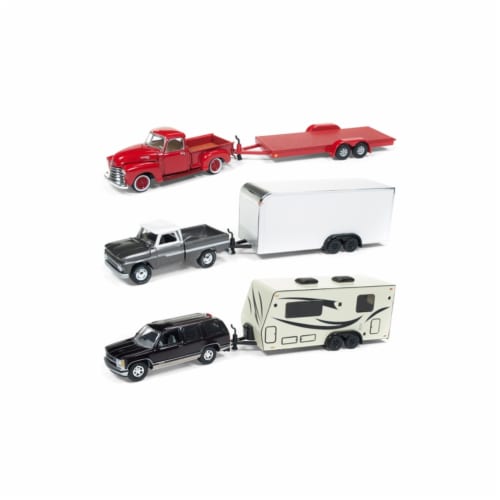 Johnny Lightning JOHJLBT007 A CASE Truck Trailer 2018 1