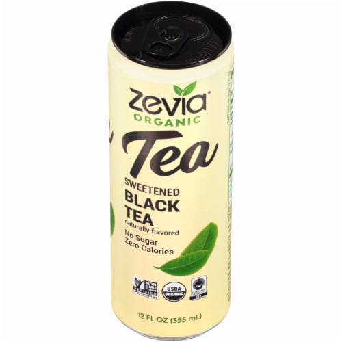 Zevia Sweetened Black Tea Perspective: front