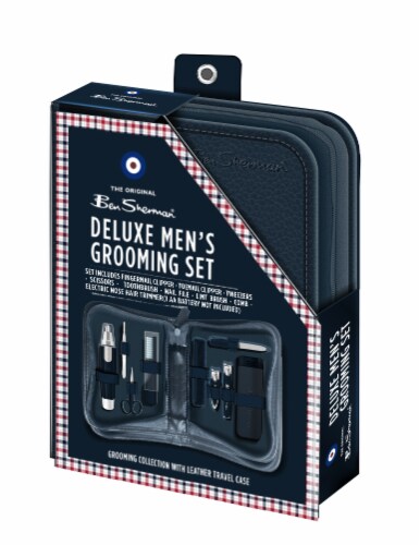 Ben Sherman Deluxe Mens Grooming Gift Set Perspective: front