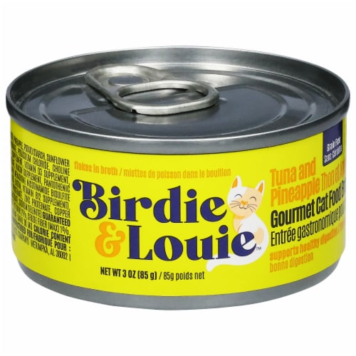 Birdie & Louie™ Pineapple Tuna Wet Cat Food Perspective: front