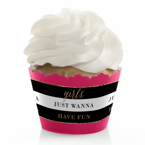 Big Dot of Happiness Girls Night Out - Bachelorette Party Decor - Cupcake Wrappers 12 Ct Perspective: front