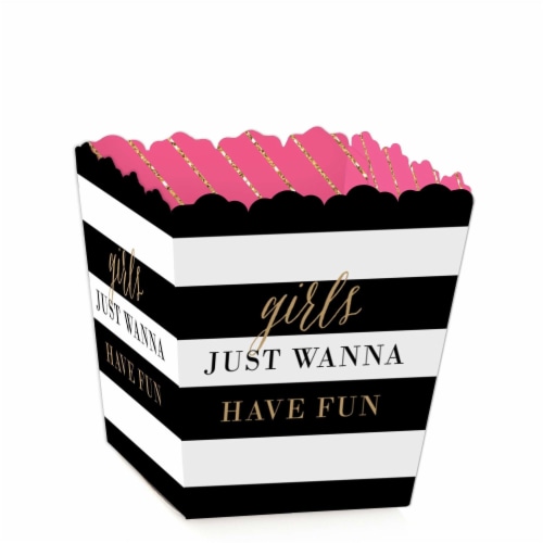 Big Dot of Happiness Girls Night Out - Mini Favor Boxes - Party Treat Candy Boxes - 12 Ct Perspective: front