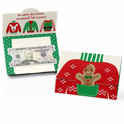 Christmas Gift Card Tin Holders (Set of 4)