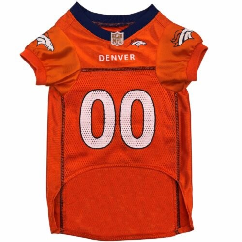 NFL DENVER BRONCOS MESH JERSEY FOR DOGS AND CATS Small Fred Meyer
