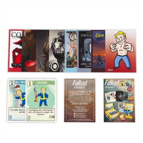 Fallout Trading Cards Series 2 | Sealed Blister Pack | Contains 10 Random Cards Perspective: front