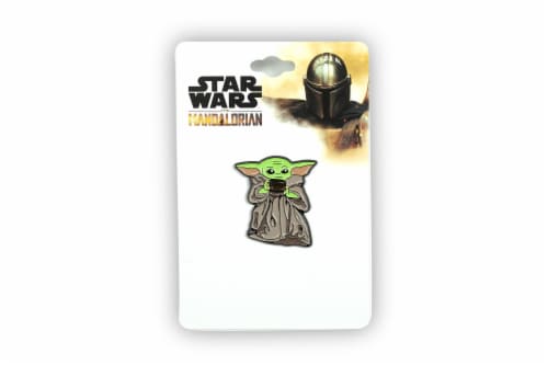the mandalorian enamel pin