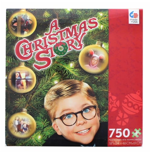 A Christmas Story 750 Piece Christmas Jigsaw Puzzle Perspective: front