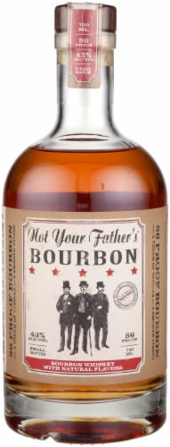 Not Your Father's Bourbon Whiskey Perspective: front