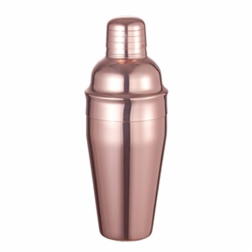 Visol VAC384 Copper Cocktail Shaker Perspective: front
