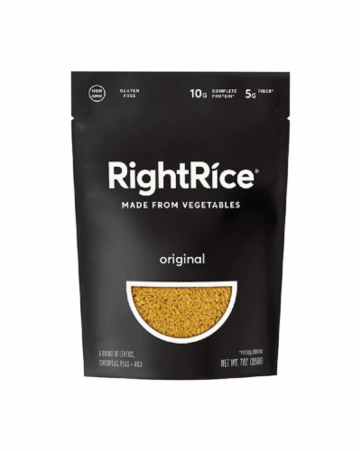 RightRice® Original Vegetable Based Rice Perspective: front