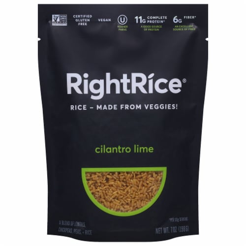 RightRice Cilantro Lime Vegetable Rice Perspective: front