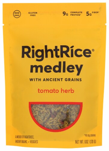 RightRice® Tomato Herb Medley Perspective: front